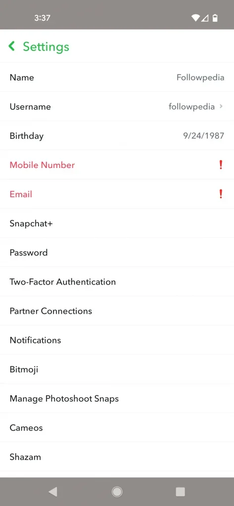 Preventing Snapchat Bots from Adding You
