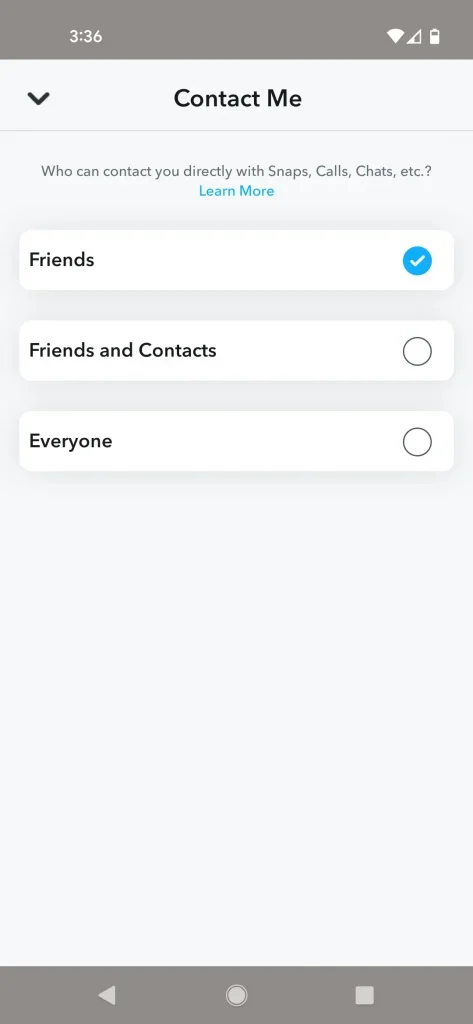Preventing Snapchat Bots from Adding You