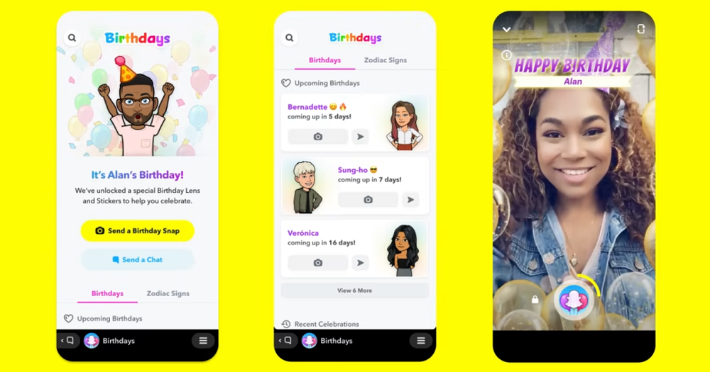 How to Check Upcoming Birthdays on Snapchat?