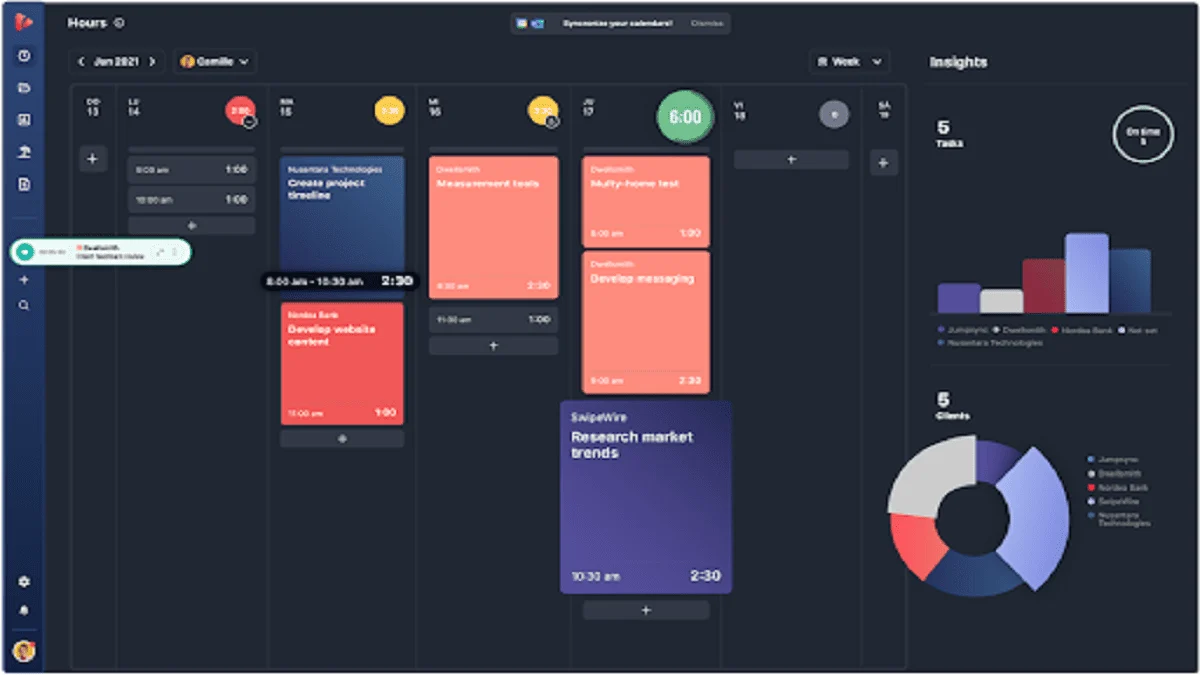 TrackingTime screenshot