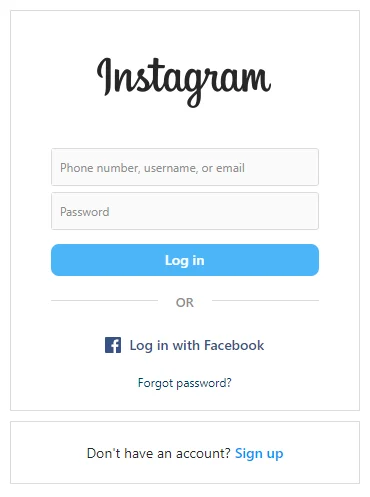 Enter your account details