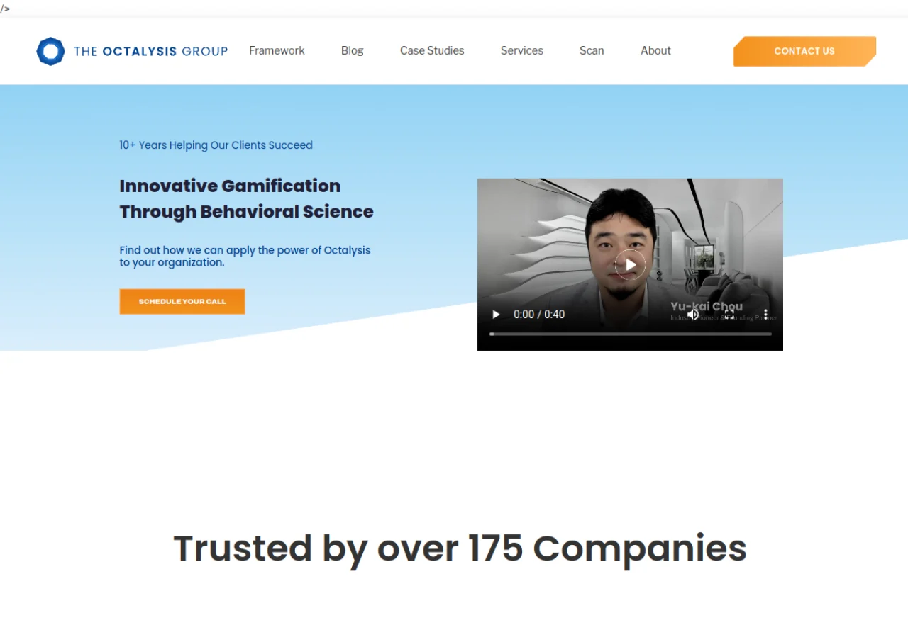 Actionable Gamification (Octalysis) screenshot