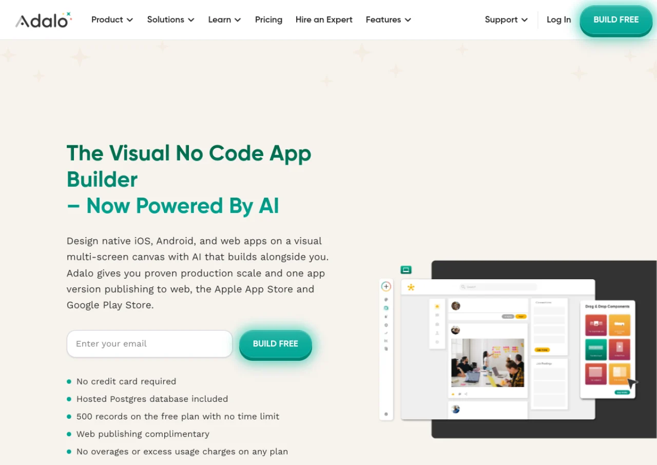 Adalo screenshot