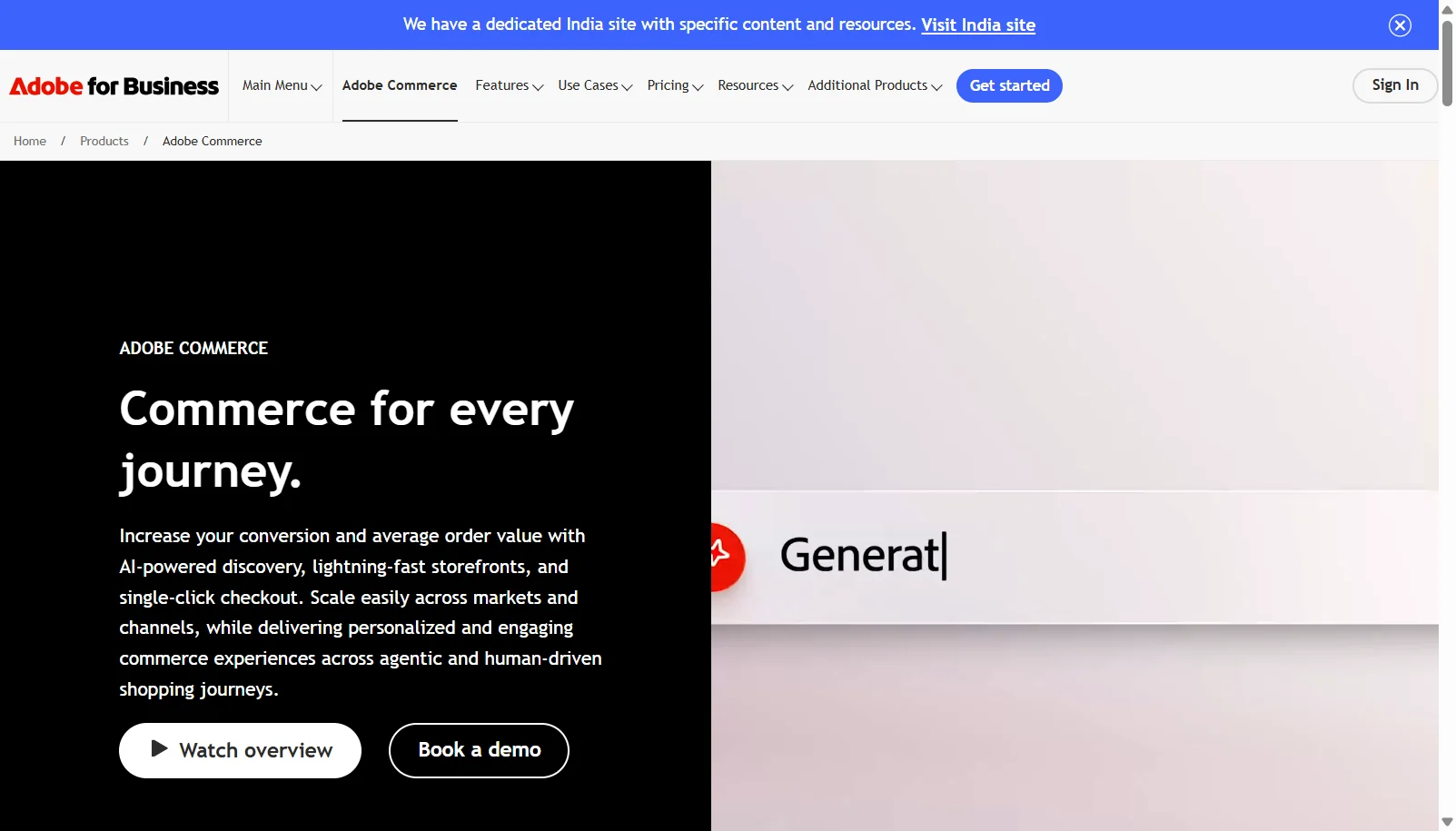 Adobe Commerce (Magento) screenshot