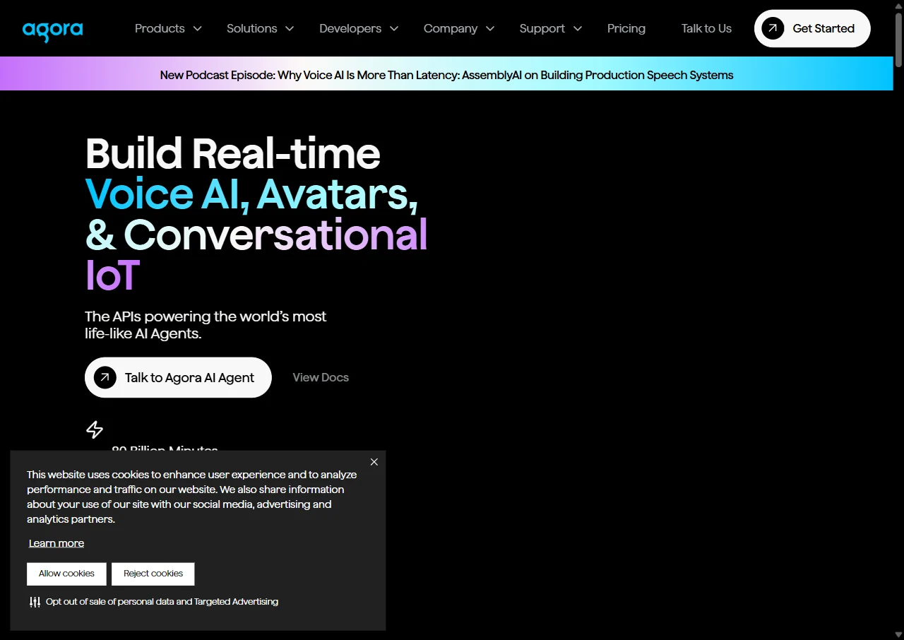 Agora screenshot