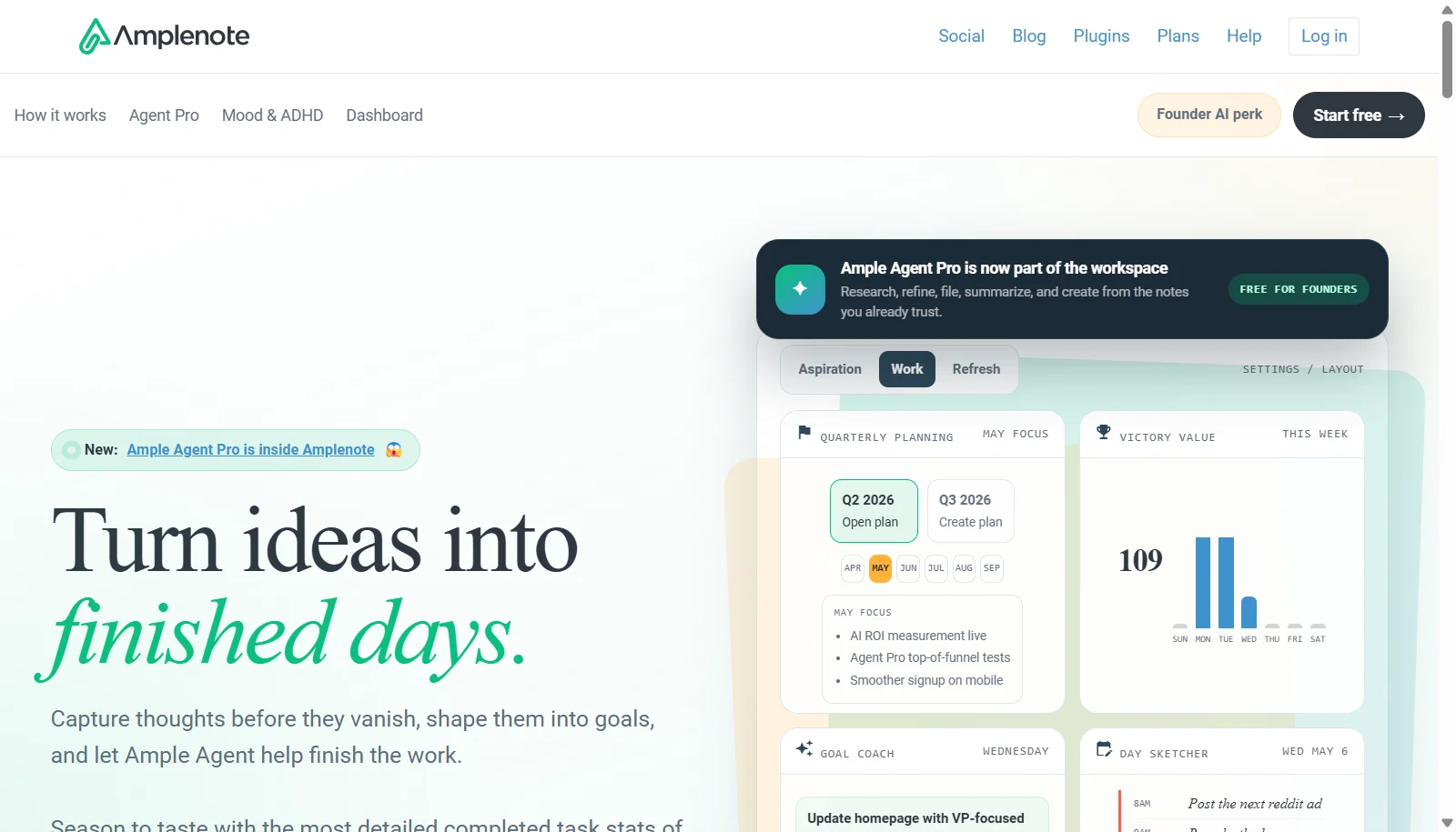 Amplenote screenshot