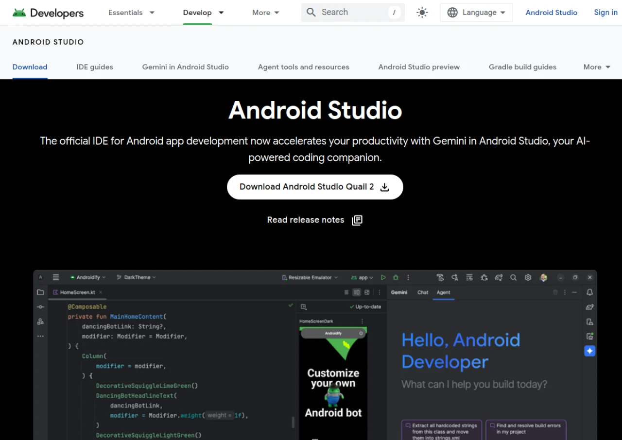 Android Studio screenshot