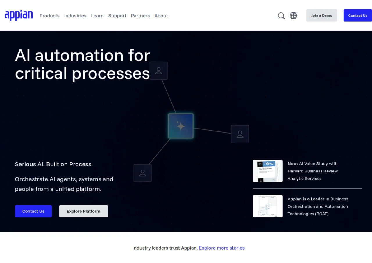 Appian screenshot