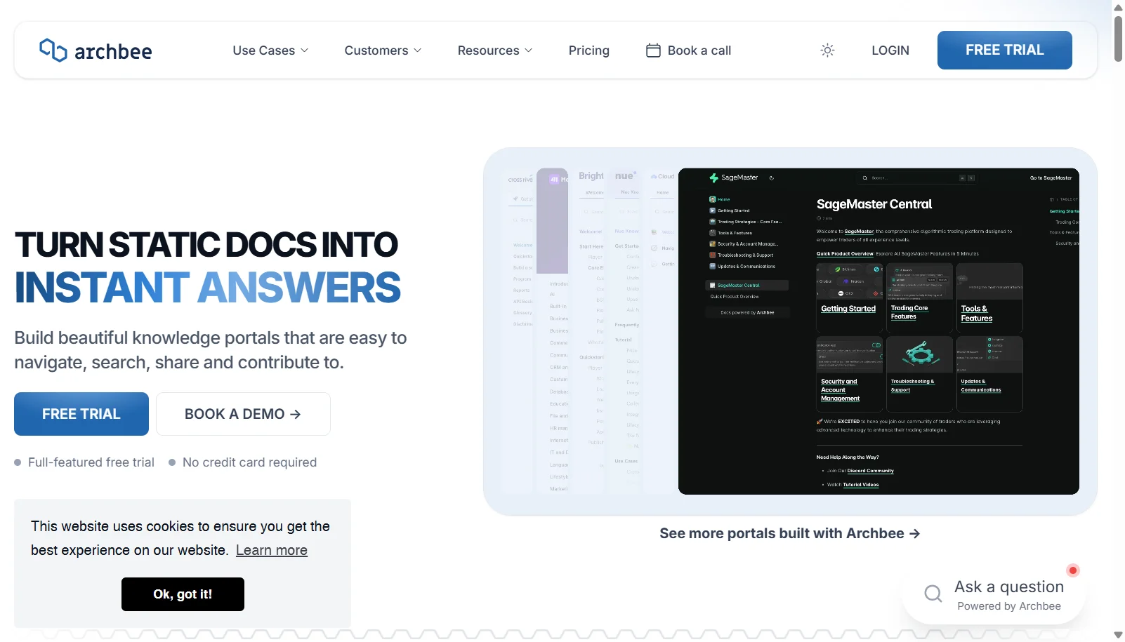 Archbee screenshot