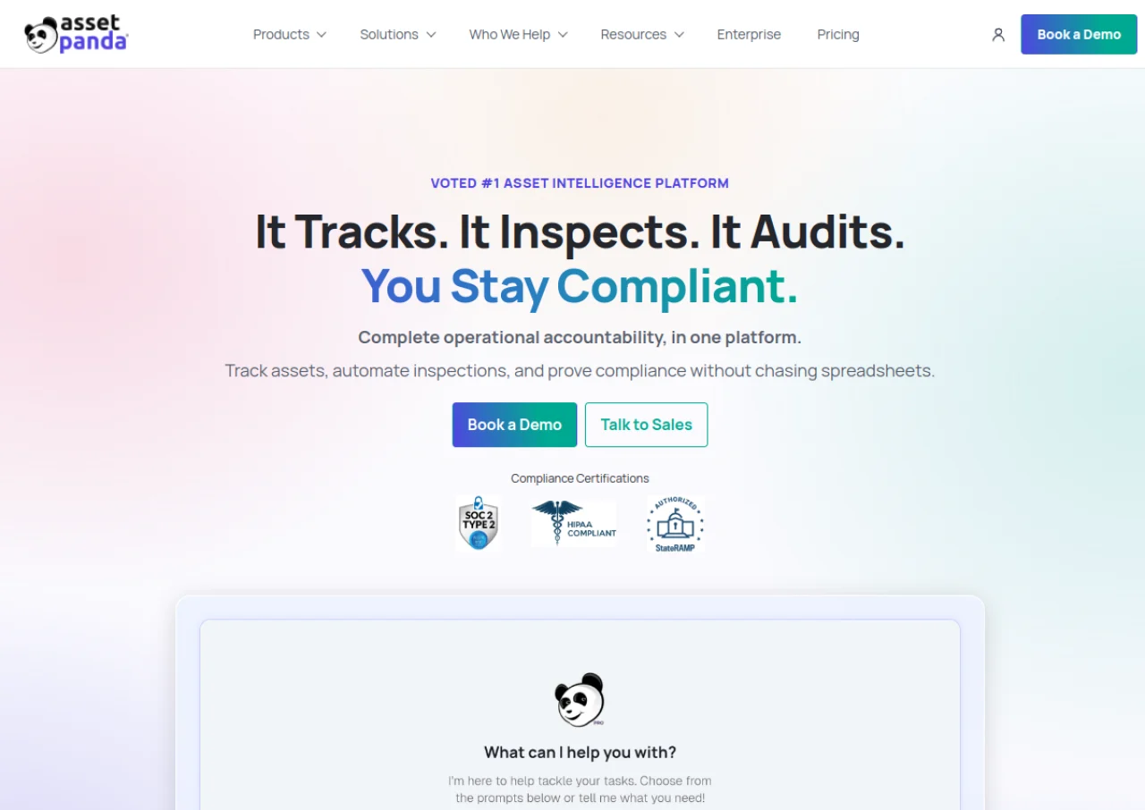 Asset Panda screenshot