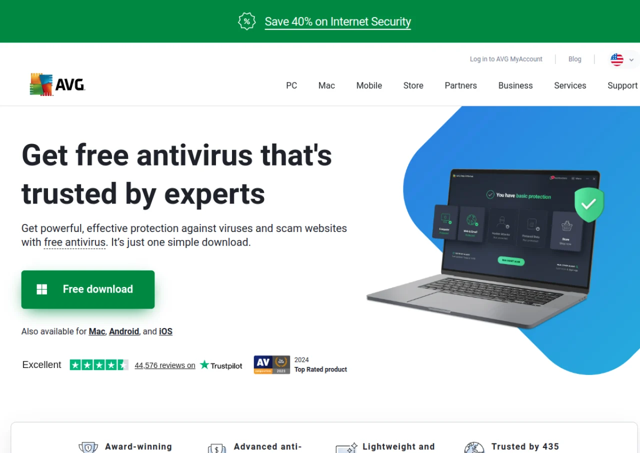 AVG screenshot