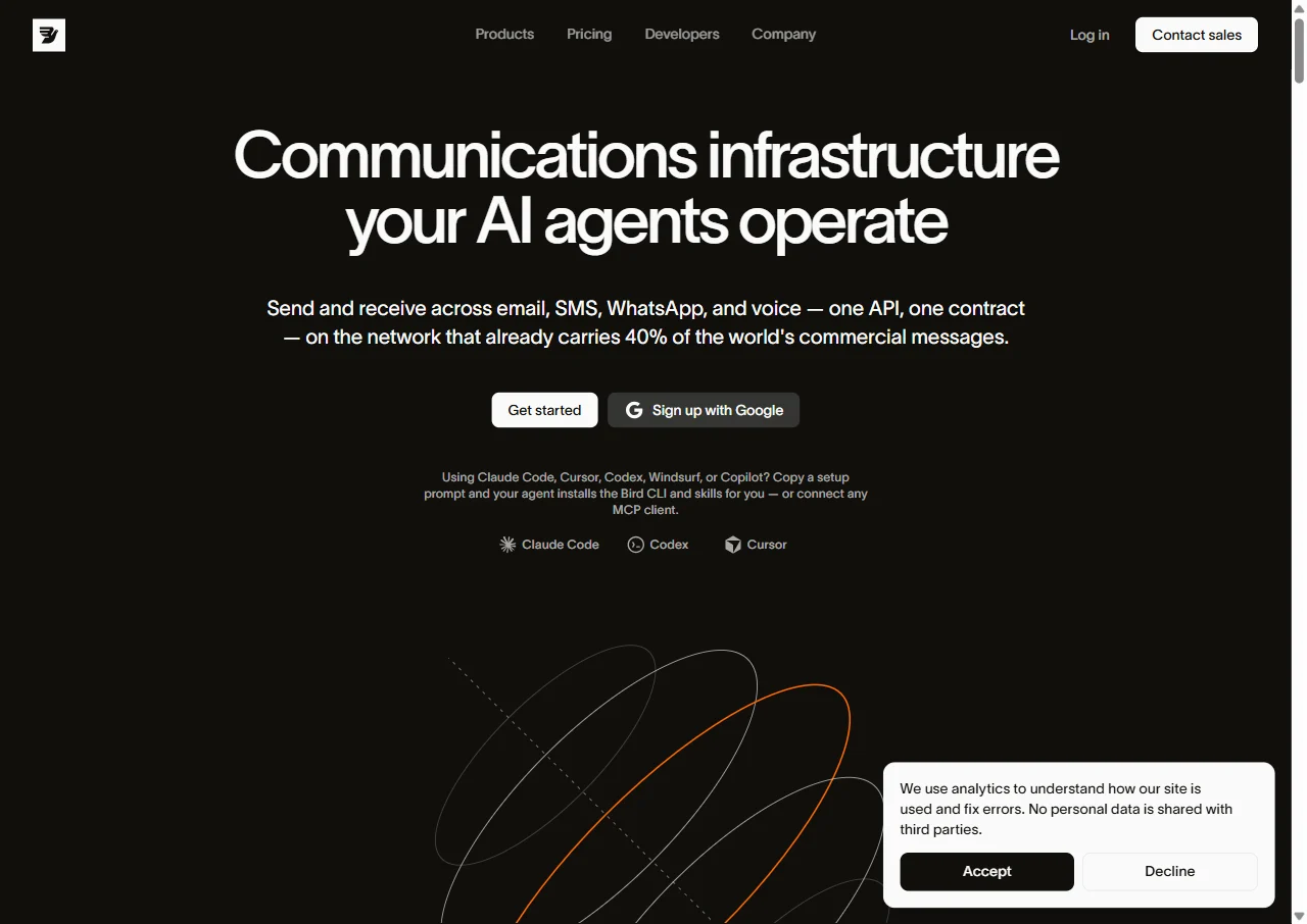 Bird (MessageBird) screenshot