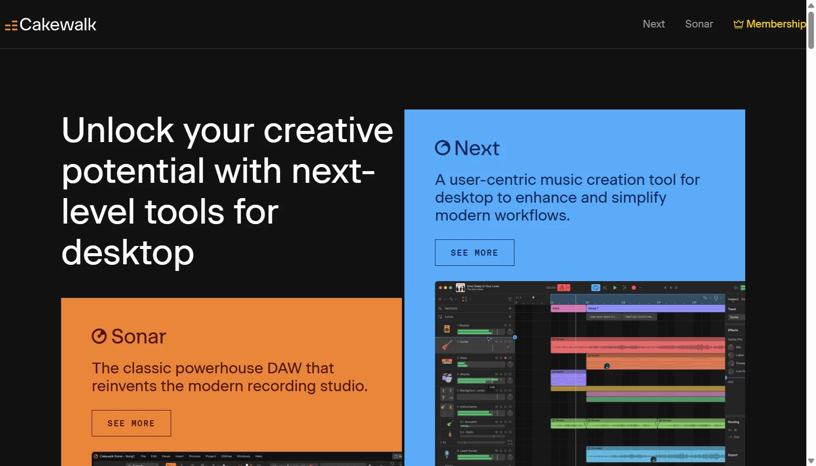 Cakewalk by BandLab screenshot