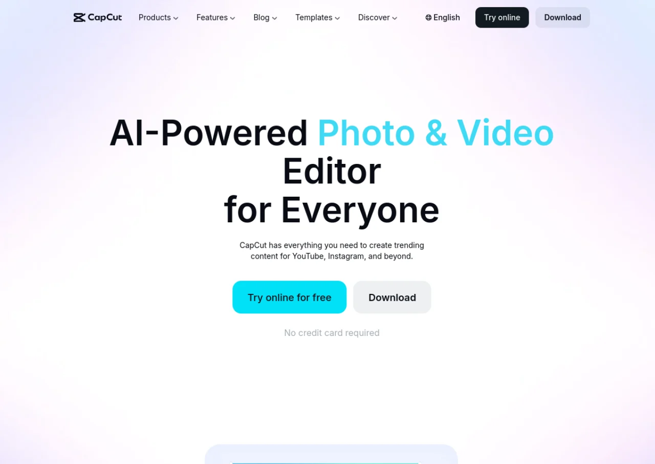 CapCut screenshot