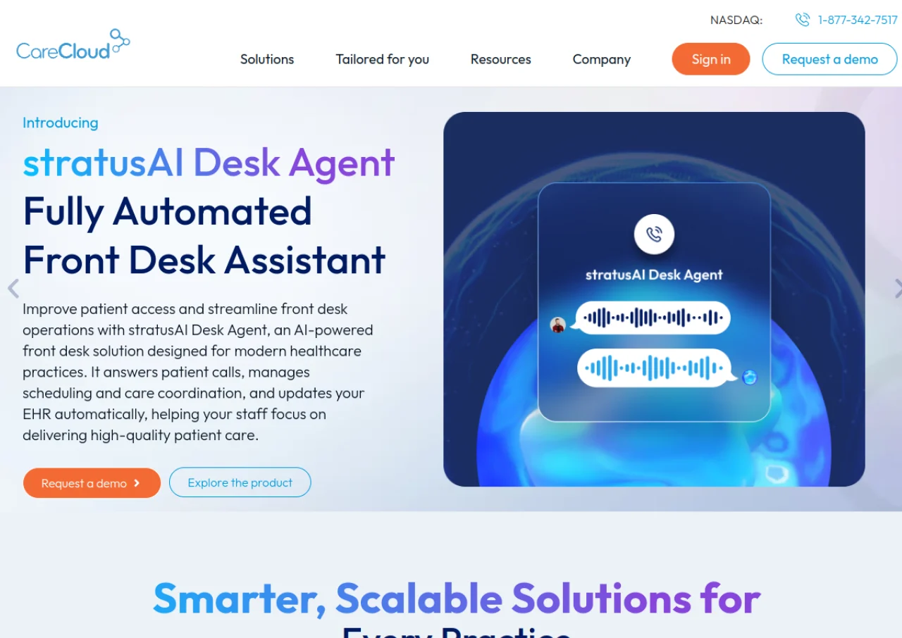 CareCloud screenshot