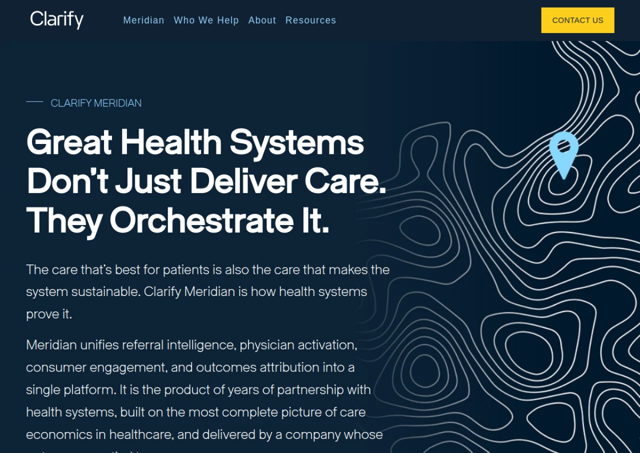 Clarify Health screenshot