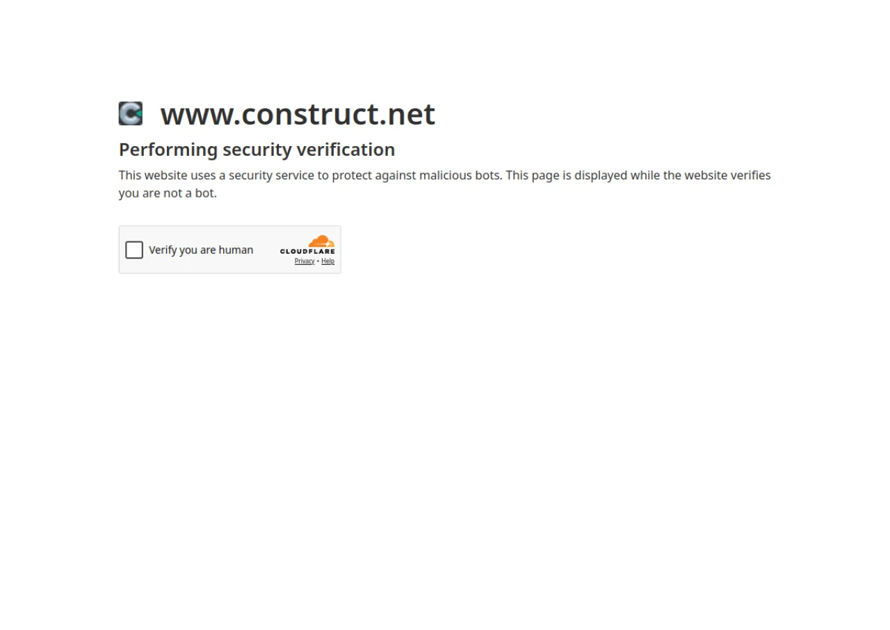 Construct 3 screenshot