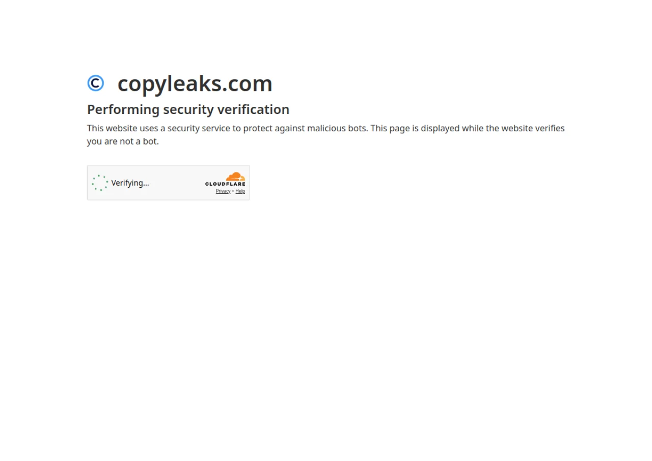 Copyleaks screenshot
