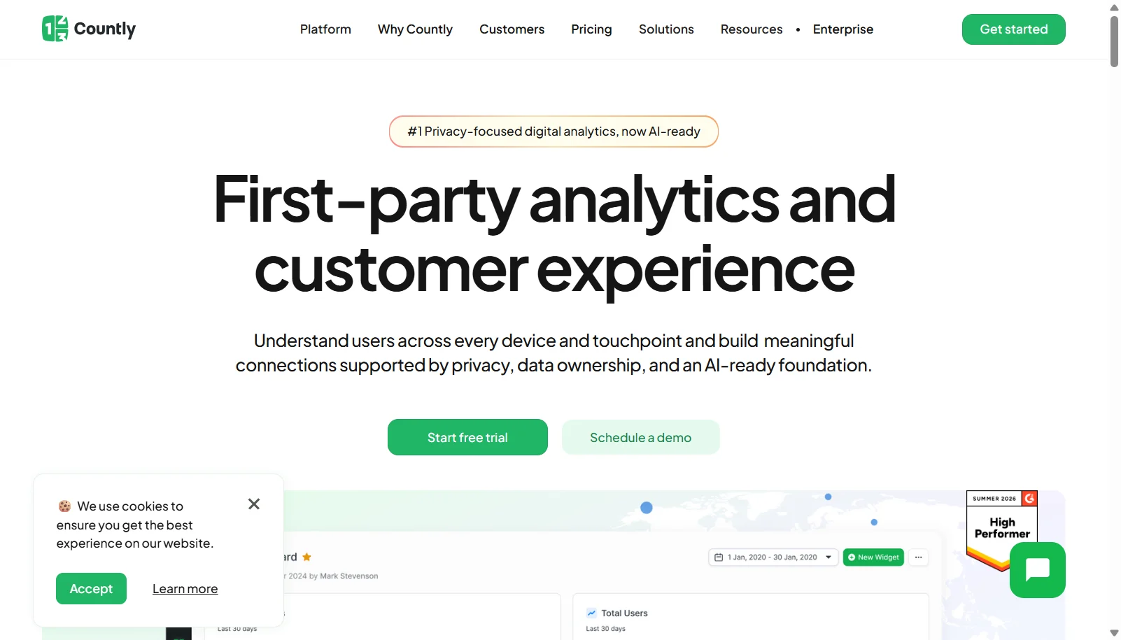 Countly screenshot