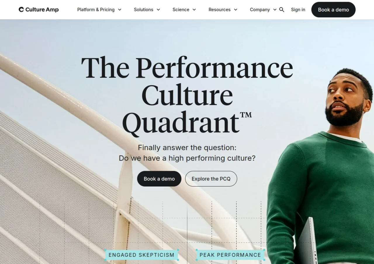 Culture Amp screenshot