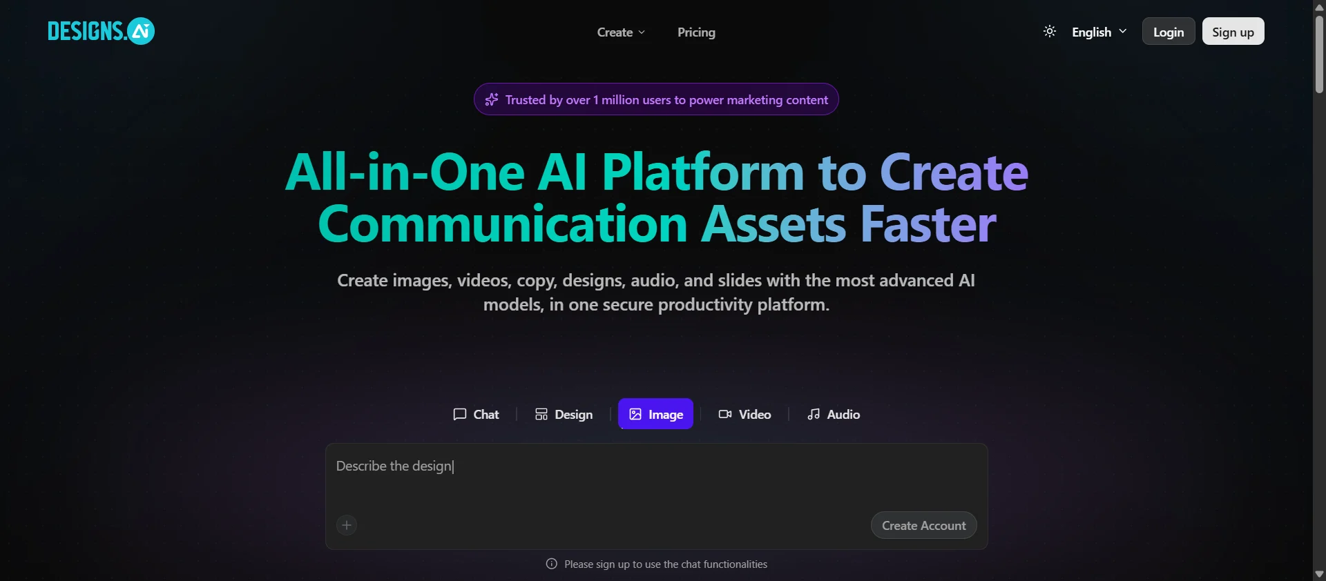 Designs.ai Logomaker screenshot
