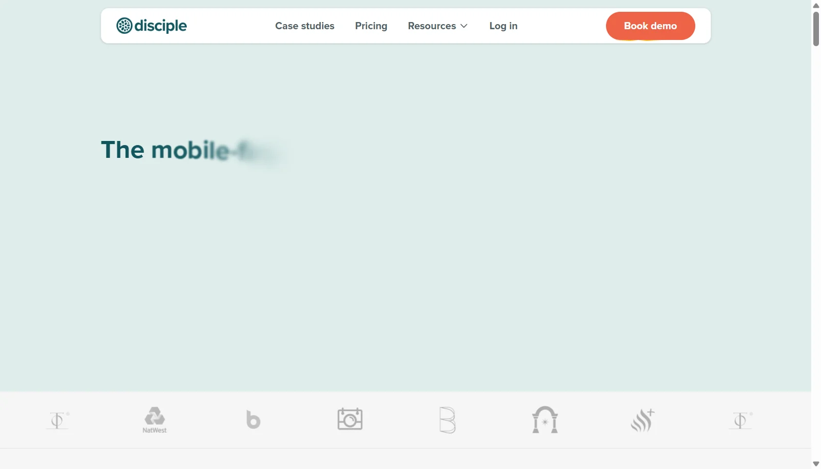 Disciple screenshot