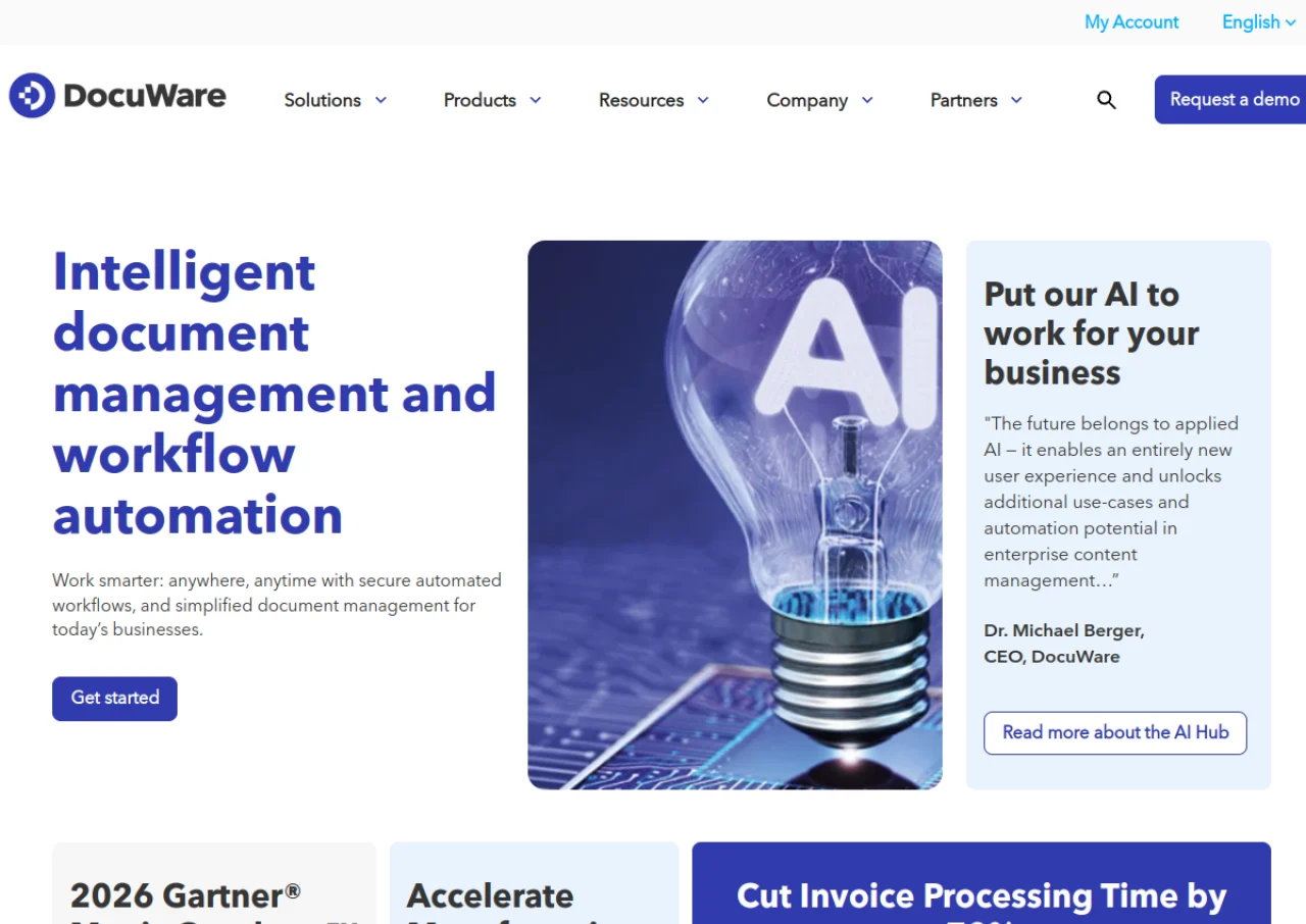 DocuWare screenshot