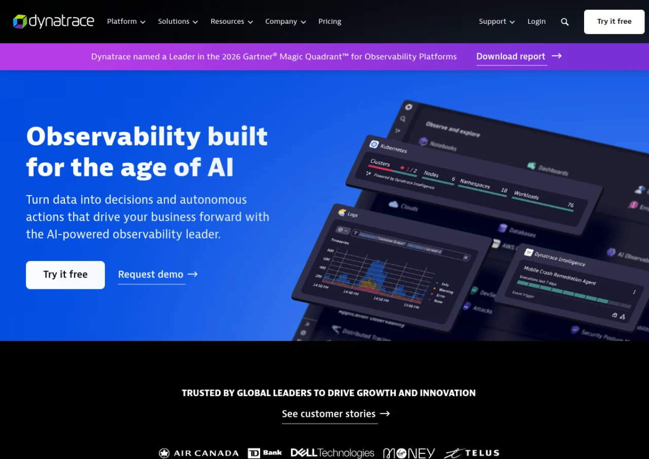 Dynatrace screenshot