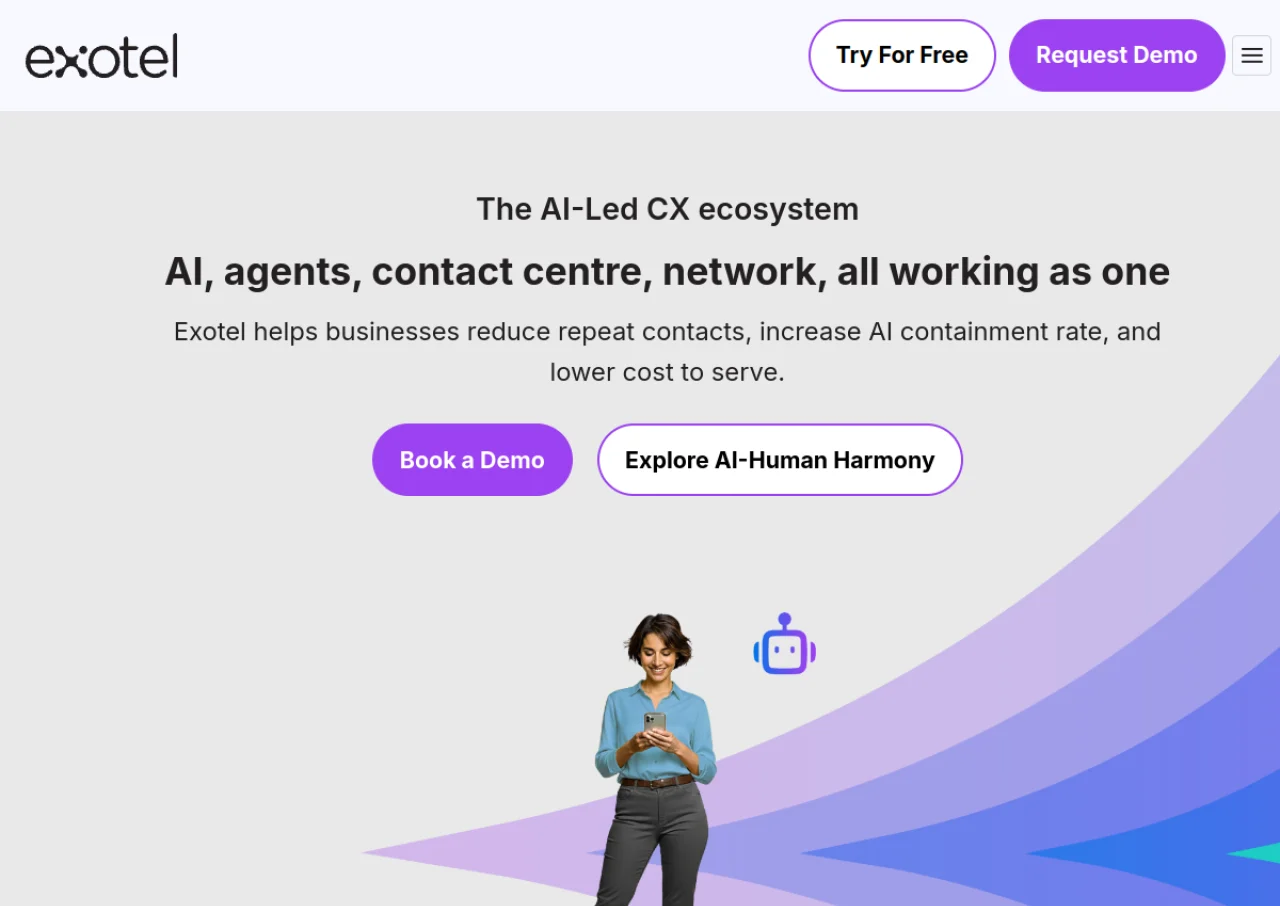 Exotel screenshot