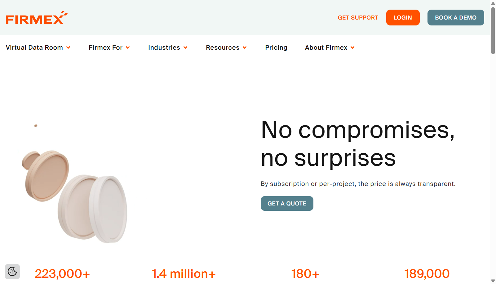 Firmex screenshot