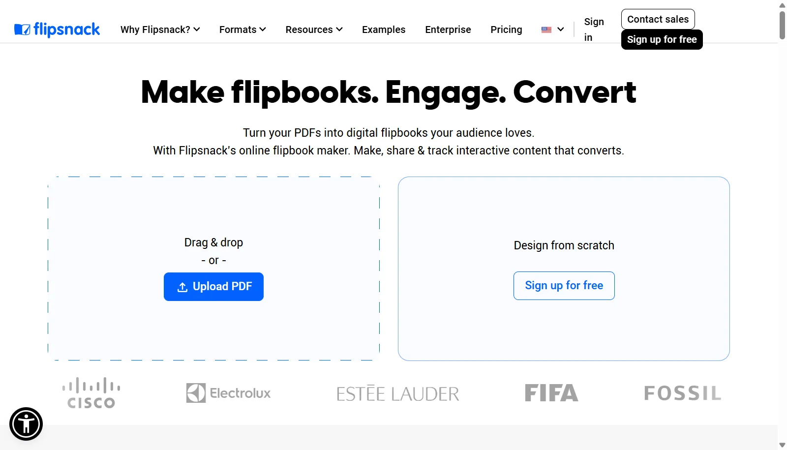 Flipsnack screenshot