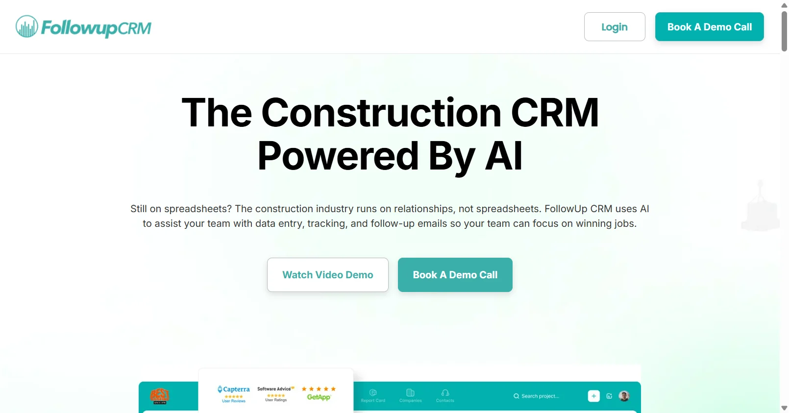 Followup CRM screenshot