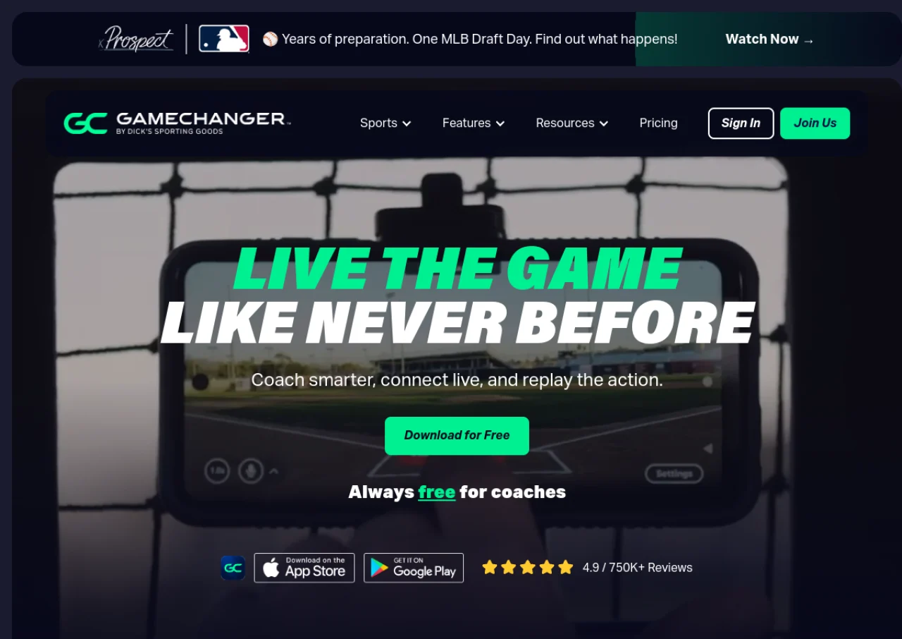 GameChanger screenshot