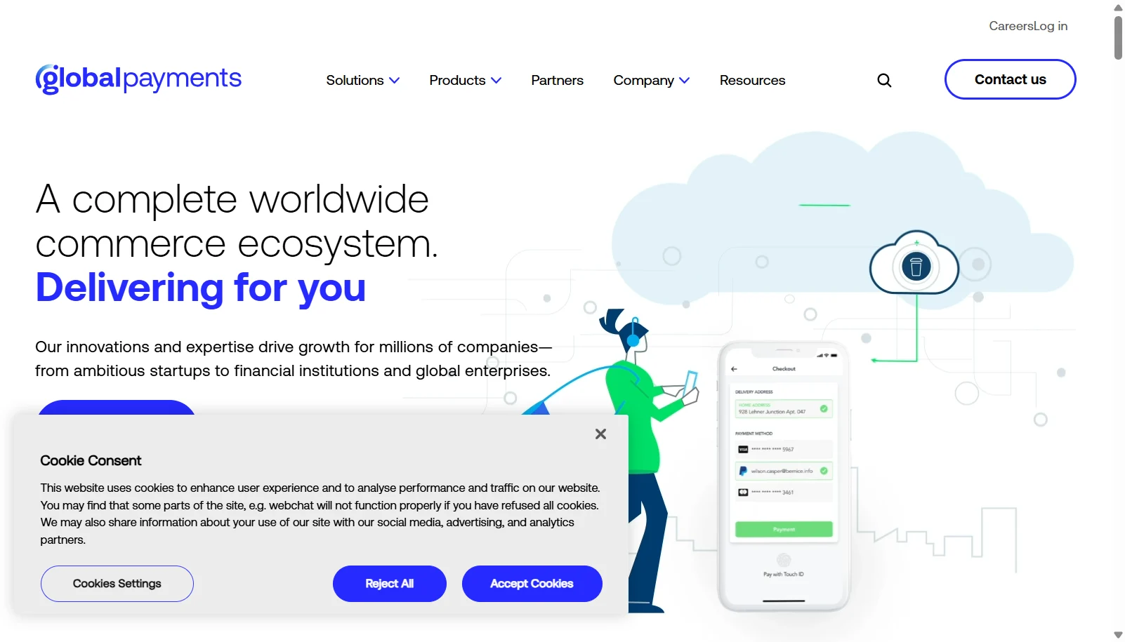 Global Payments screenshot