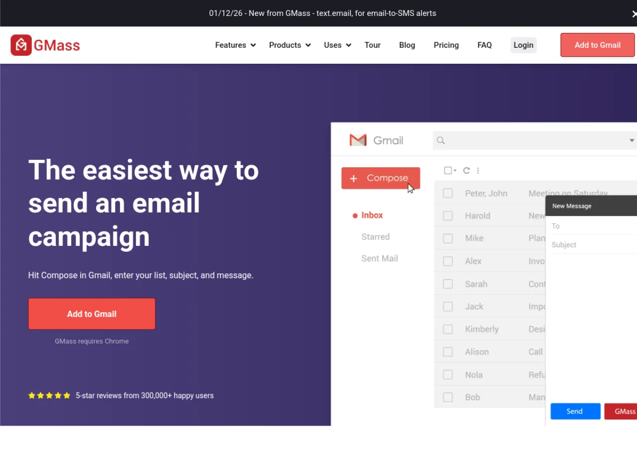 GMass screenshot