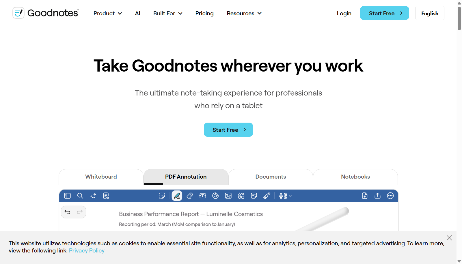 GoodNotes screenshot