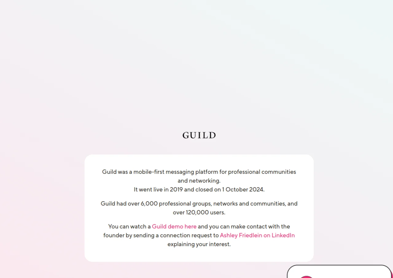 Guild screenshot