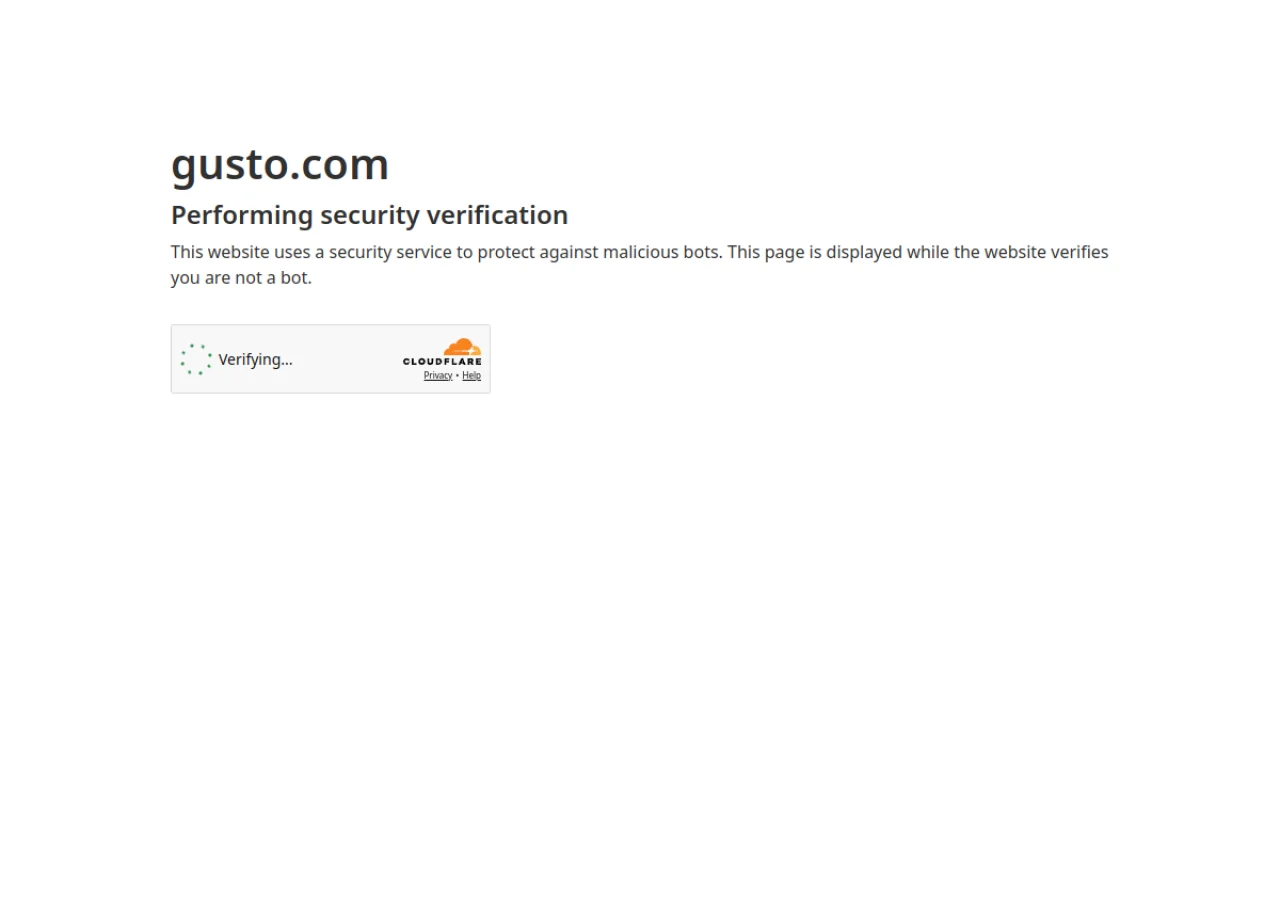 Gusto screenshot