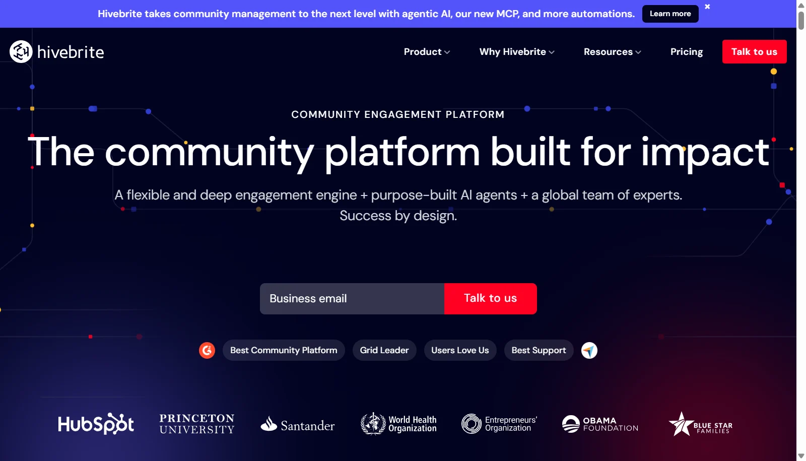 Hivebrite screenshot