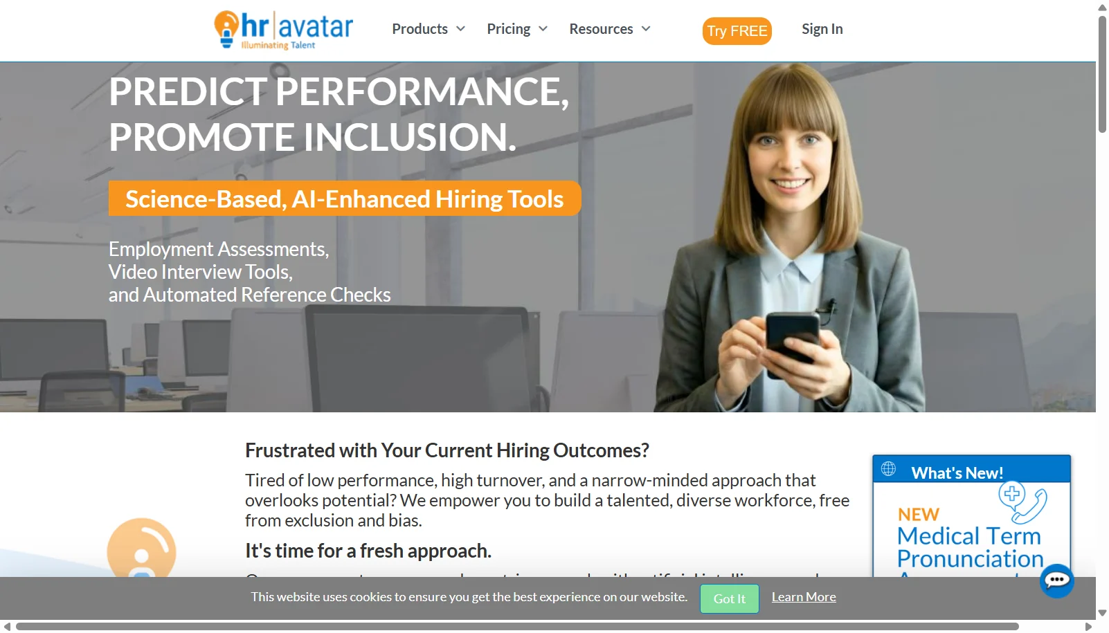 HR Avatar screenshot