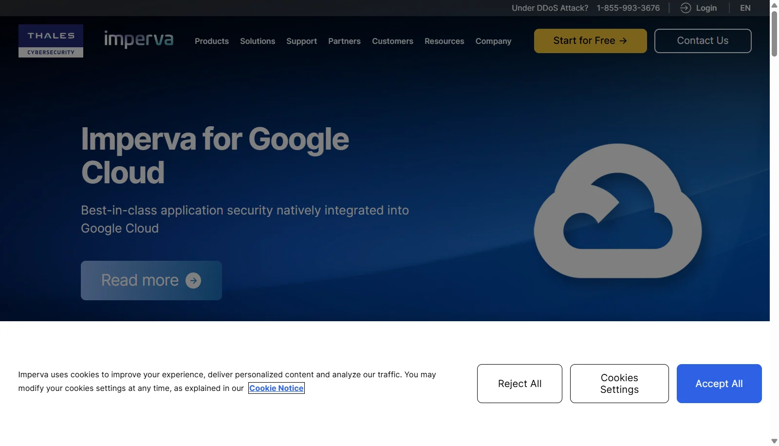 Imperva screenshot