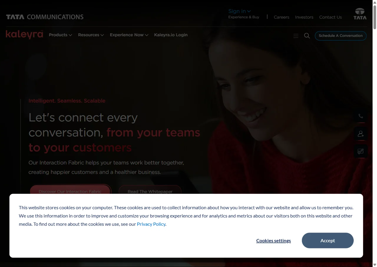Kaleyra screenshot