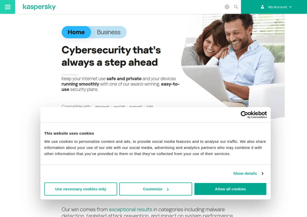 Kaspersky screenshot
