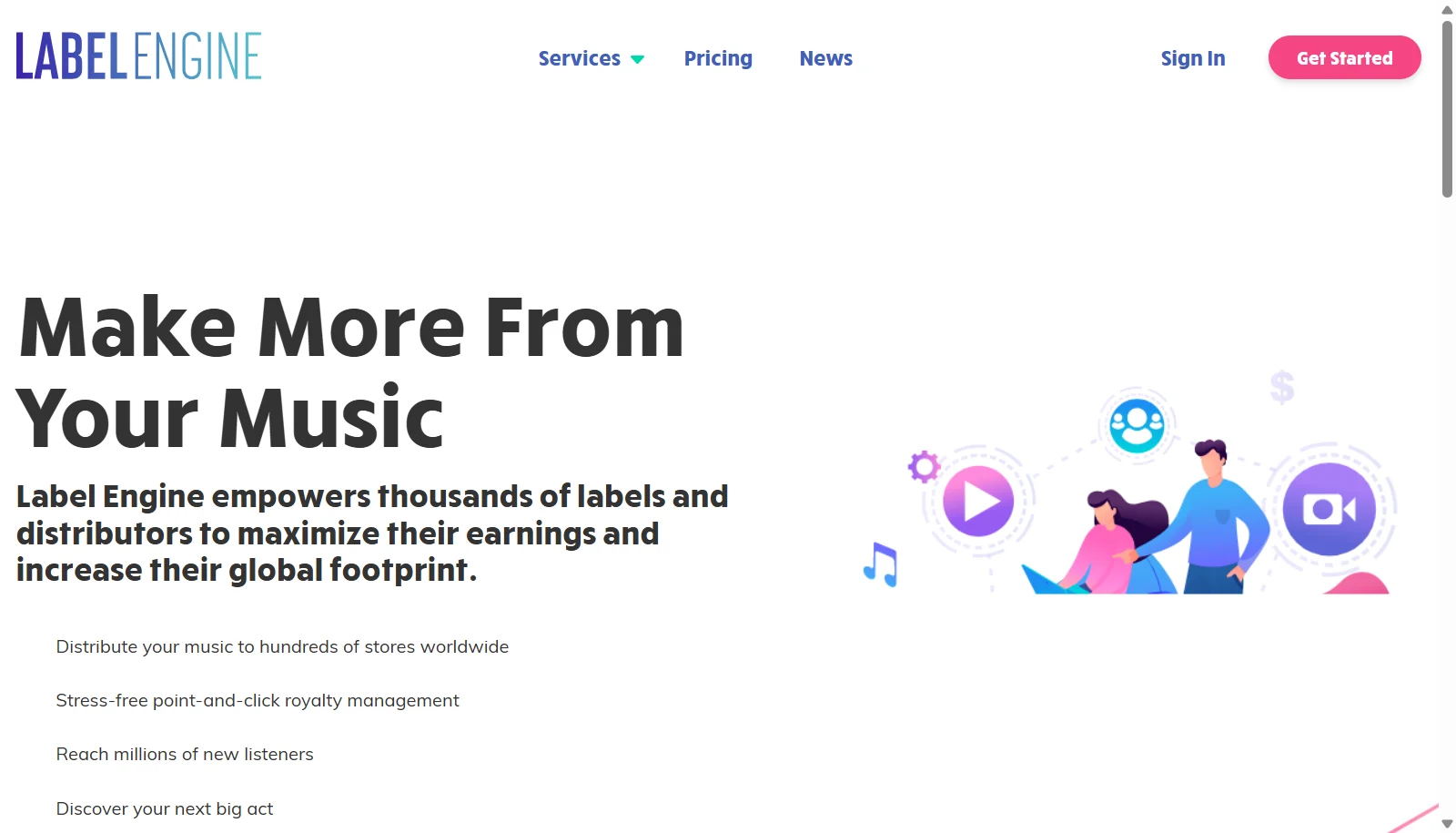 Label Engine screenshot