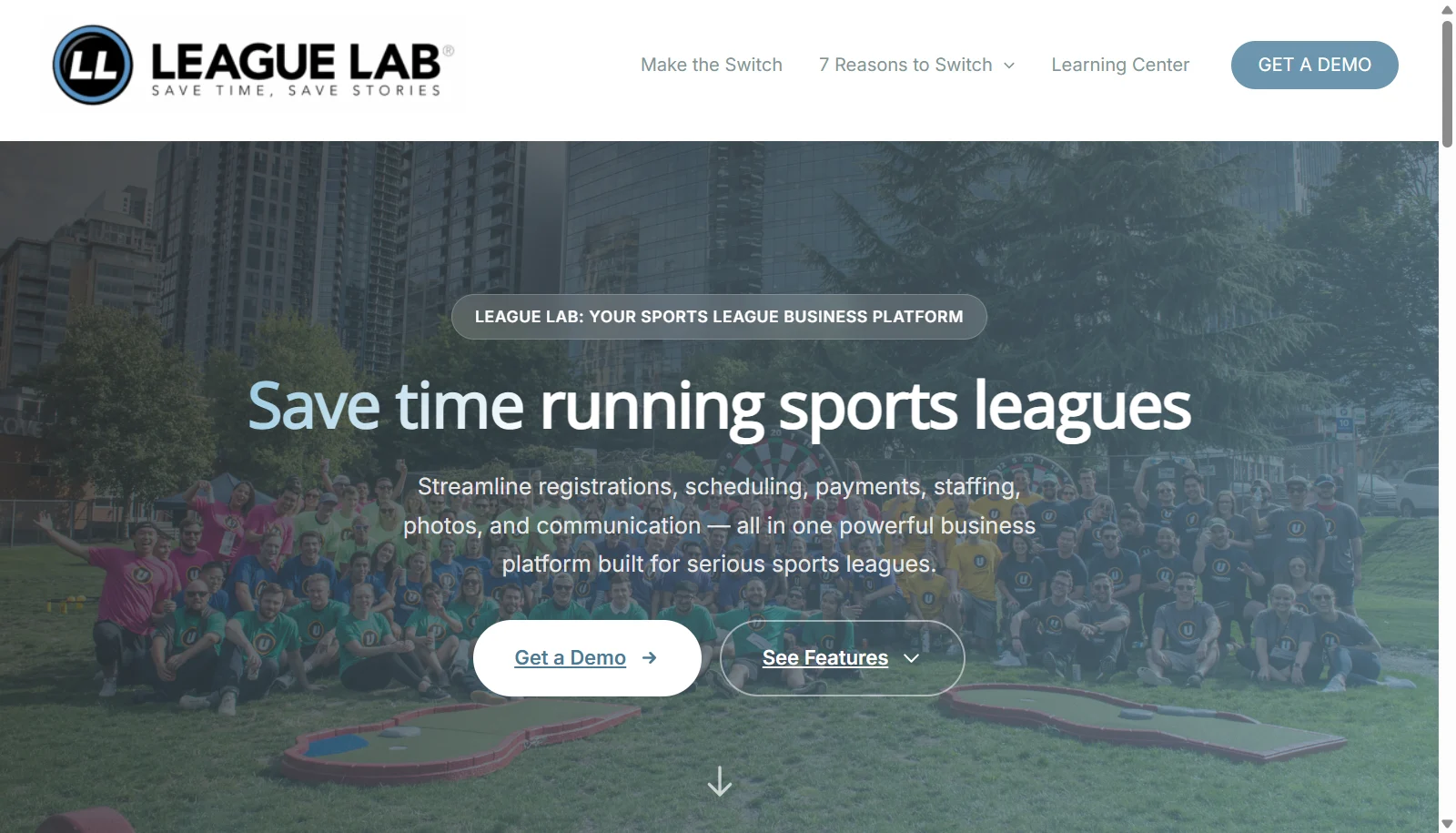 League Lab screenshot