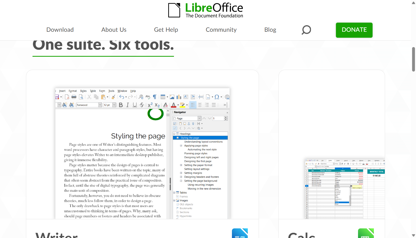 LibreOffice Draw screenshot