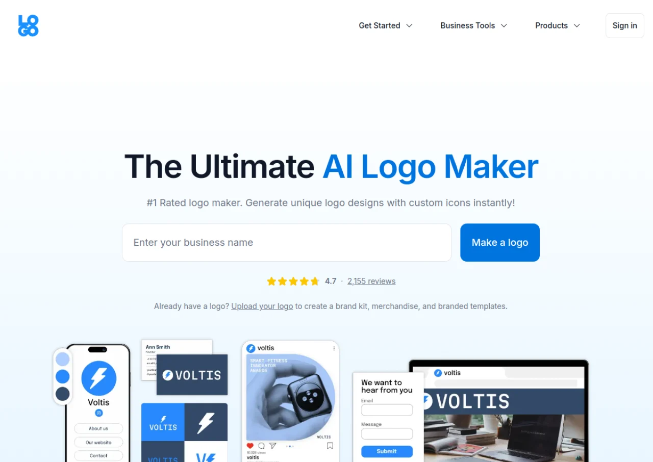 LOGO.com screenshot