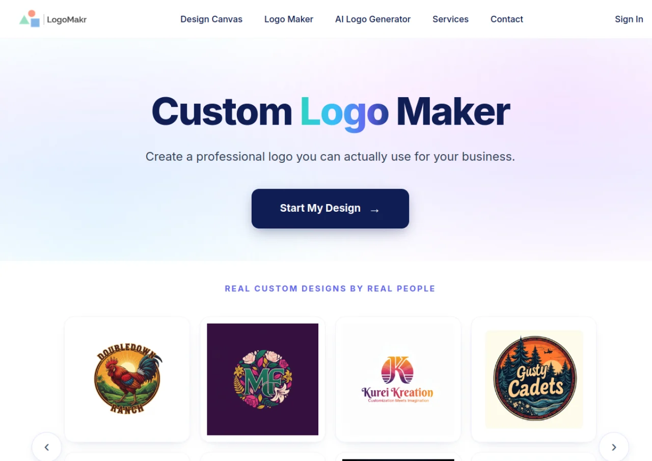 LogoMakr screenshot