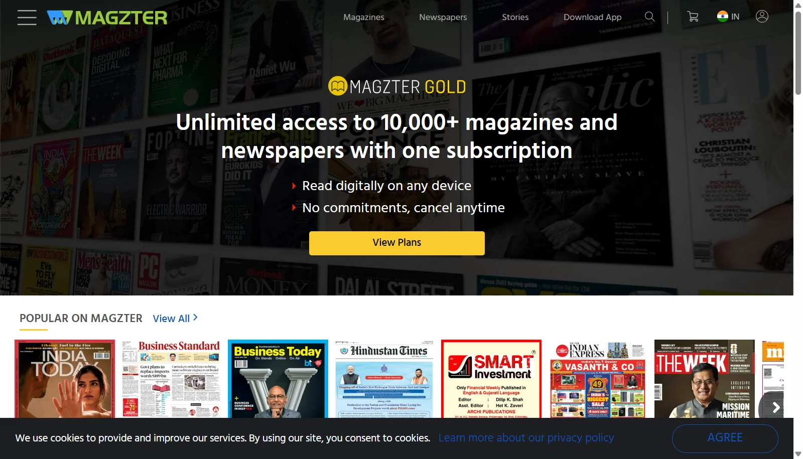 Magzter screenshot