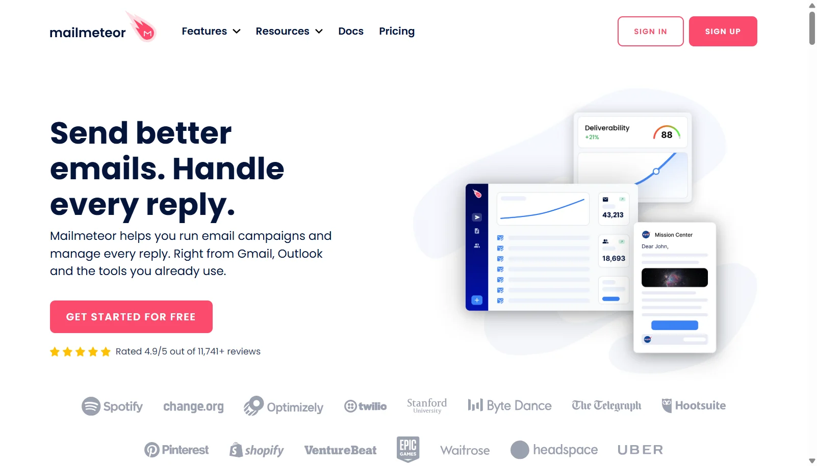 Mailmeteor screenshot